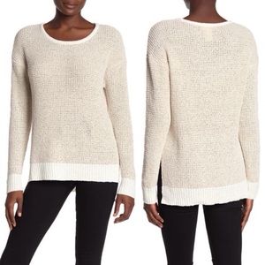 Ady P Marled Boucle Pullover Sweater Size M